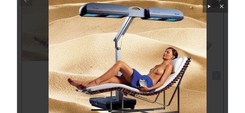 Philips foldable sunbed - sunbed, home