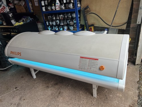 Philips double sunbed with 24 - philips,